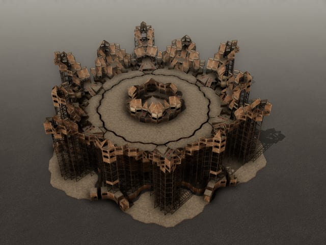 Crenelated Basin