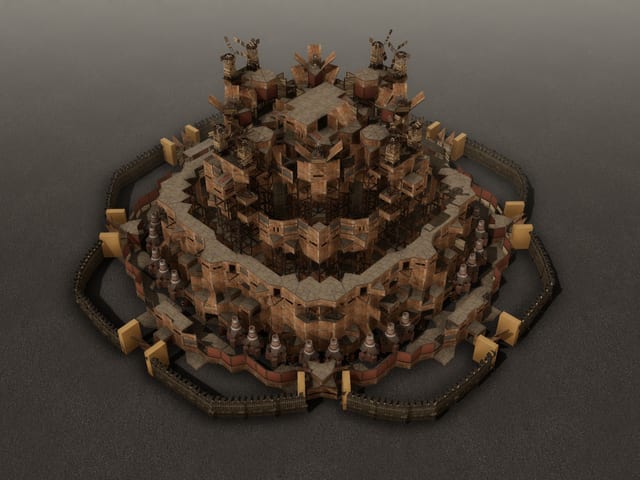 The Capped Atoll