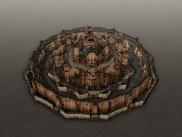 Concentric Ziggurat