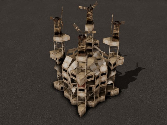 Bleached Candelabra
