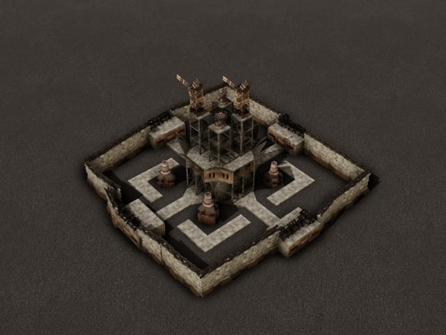 Square Labyrinth