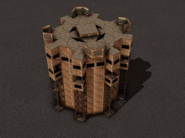 Fluted Monolith