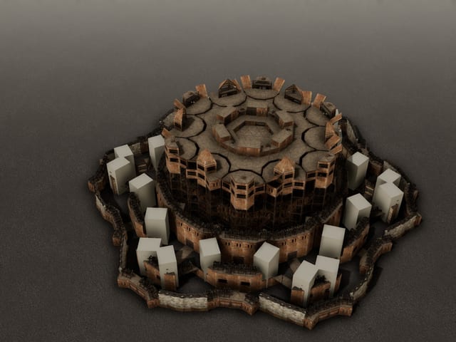 Tiered Barbican