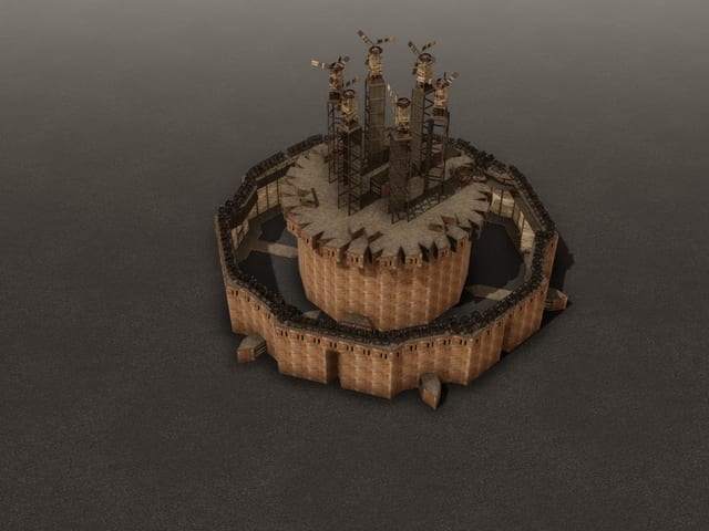 Battlement Caldera