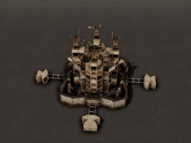 The Walled Trident