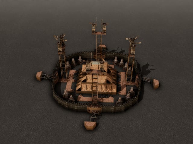 Tripod Ziggurat