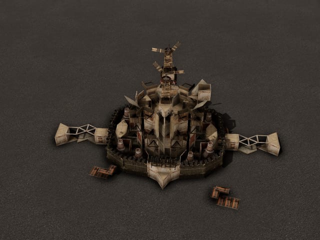 Winged Skiff