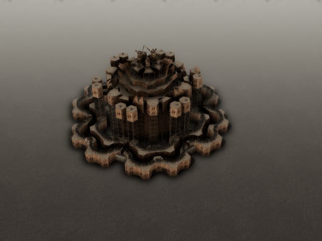 Pleated Ziggurat