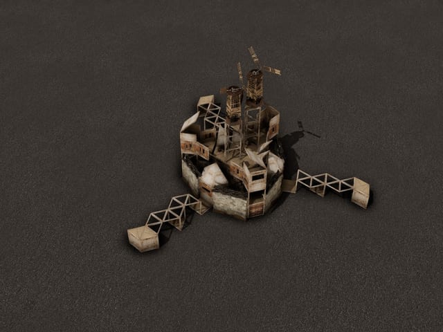 Forked Spindle
