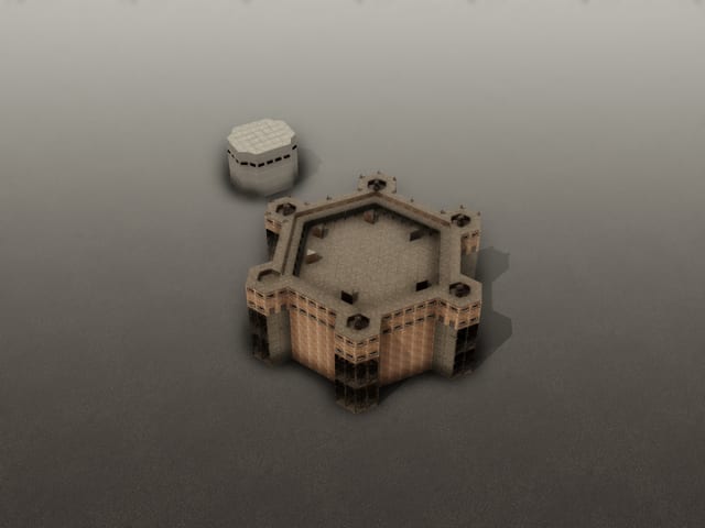 Sixfold Flange