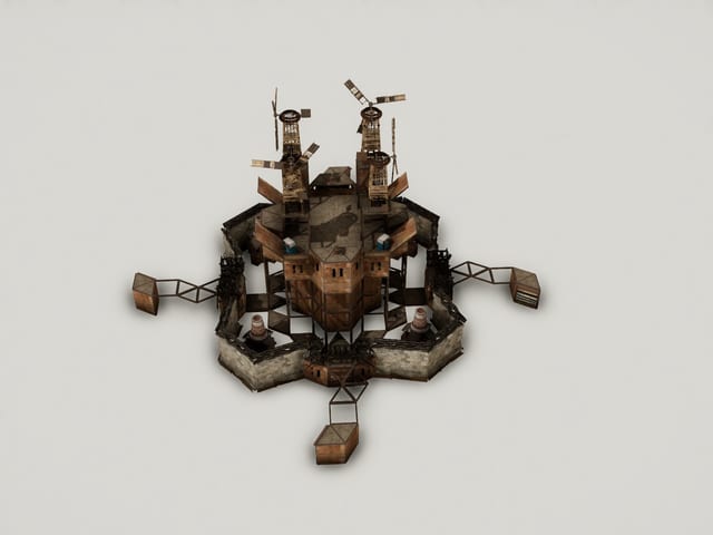 Tethered Galleon