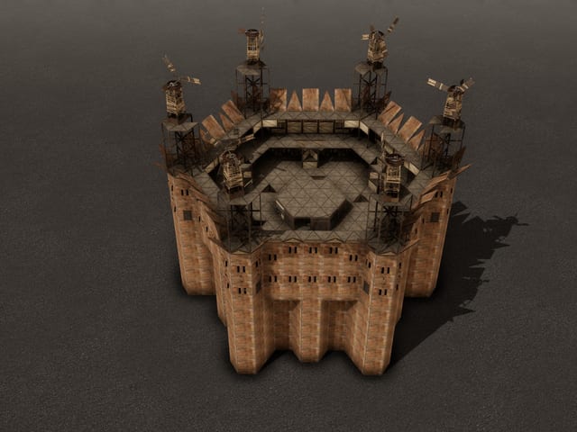 Fluted Bastille
