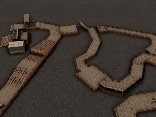 Serpentine Trench