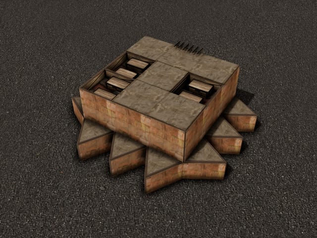 Sawtooth Plinth