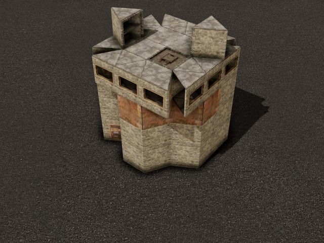 Gabled Pillbox