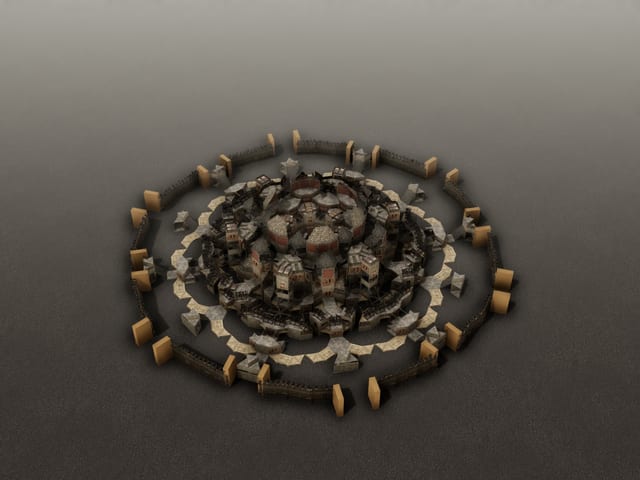 Chalk Mandala
