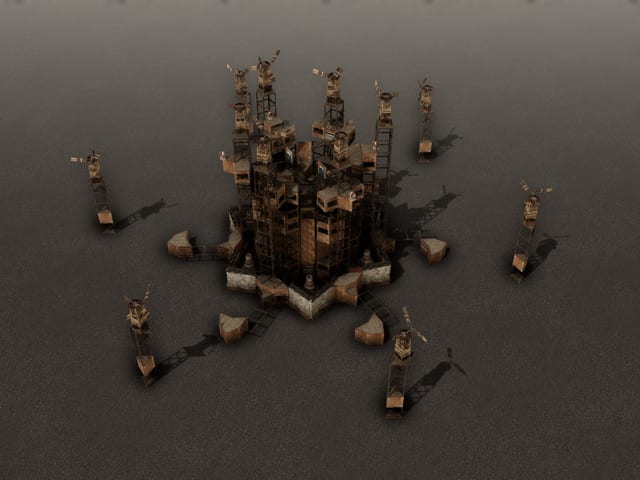 Sundial Pylons