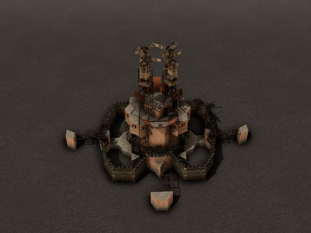 Twin Smokestacks