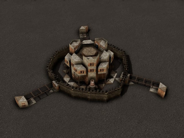 Tripod Palisade