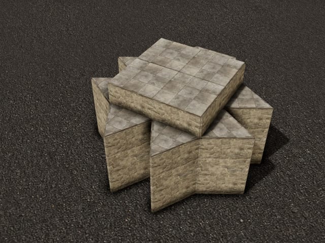 Pebble Starburst