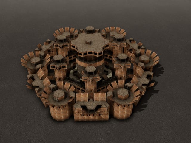 Flanged Colosseum
