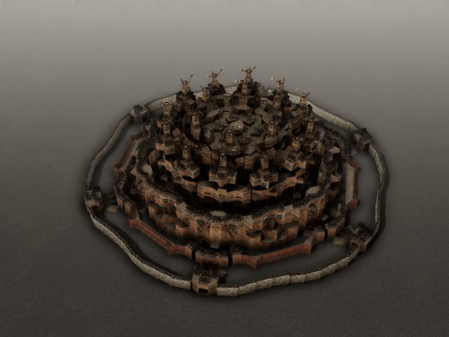 Tiered Amphitheater