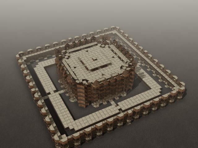 Stepped Blockhouse