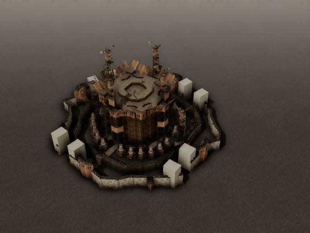 Flared Bastille
