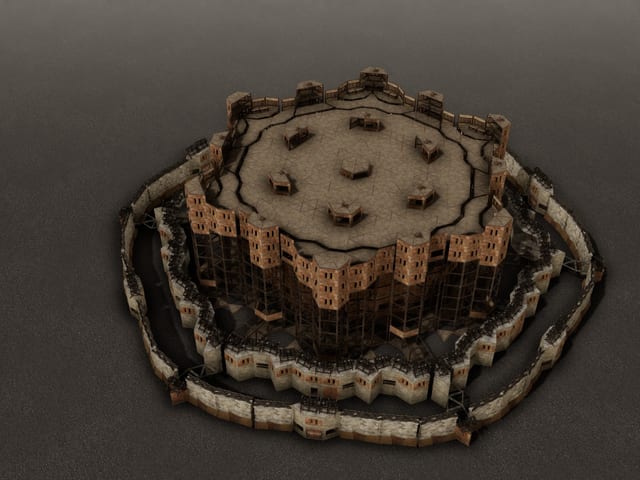 Pleated Colosseum