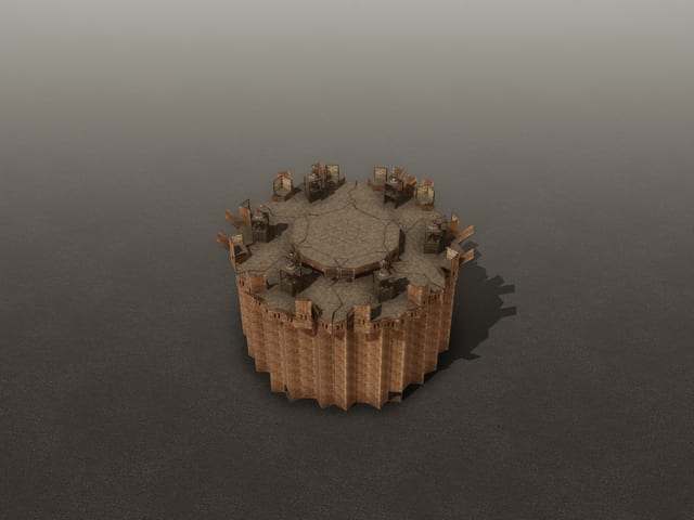 Pleated Barrel