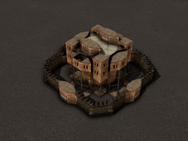 Cruciform Hearth