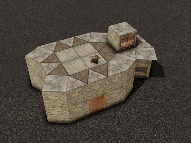 Patterned Plinth