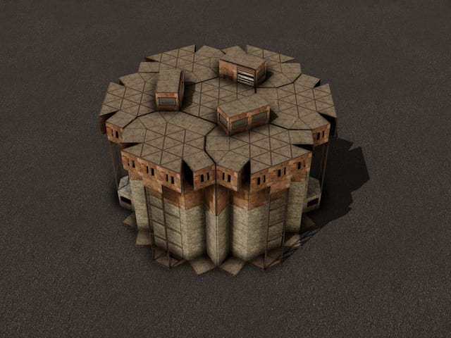 Pleated Drum