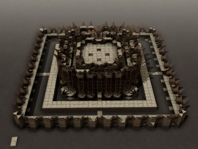 Barbed Ziggurat