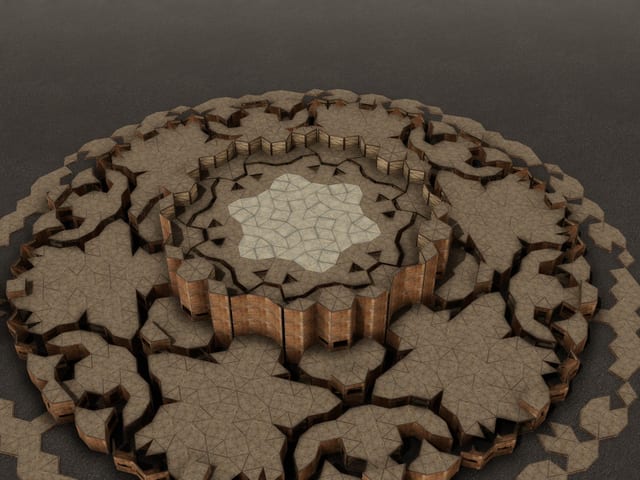 Mosaic Rosette