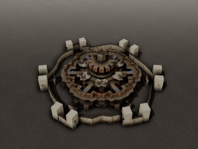 Tiered Rosette
