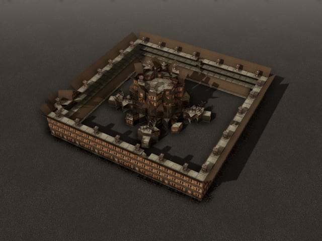 Square Rampart