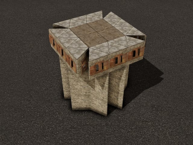 Flared Pedestal