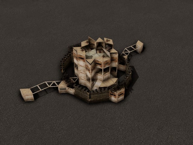 Barbed Triad