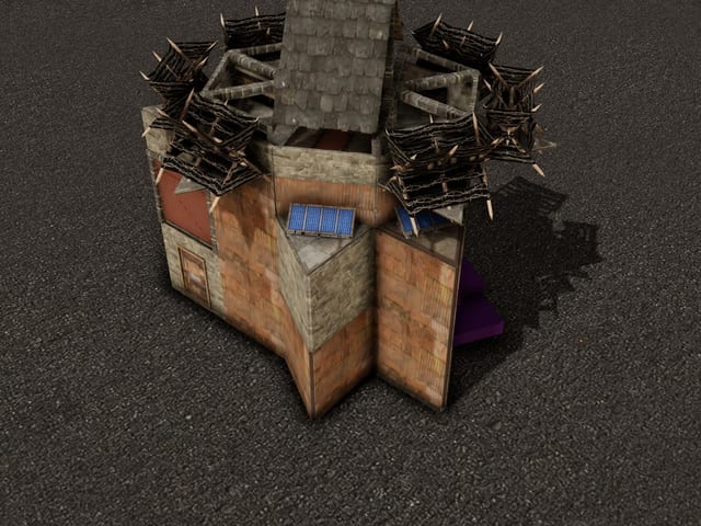 Barbed Gable