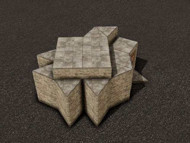 Chiseled Starburst